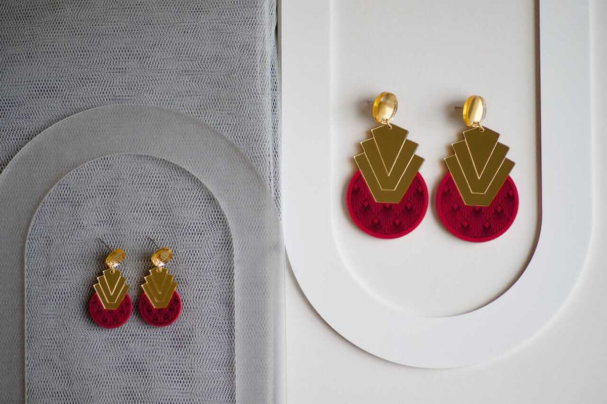 Art Deco Zara Dangles Little Geraldine 